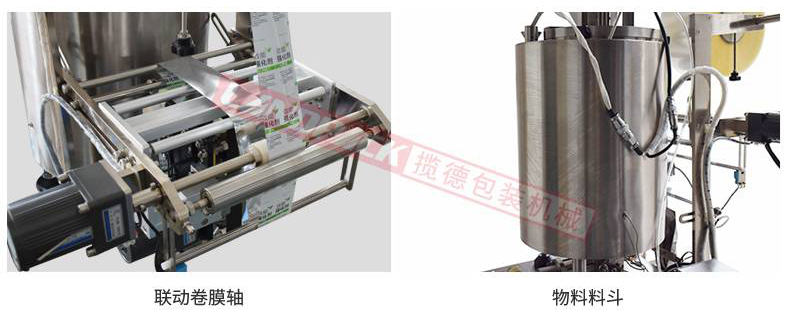 卷膜，料斗