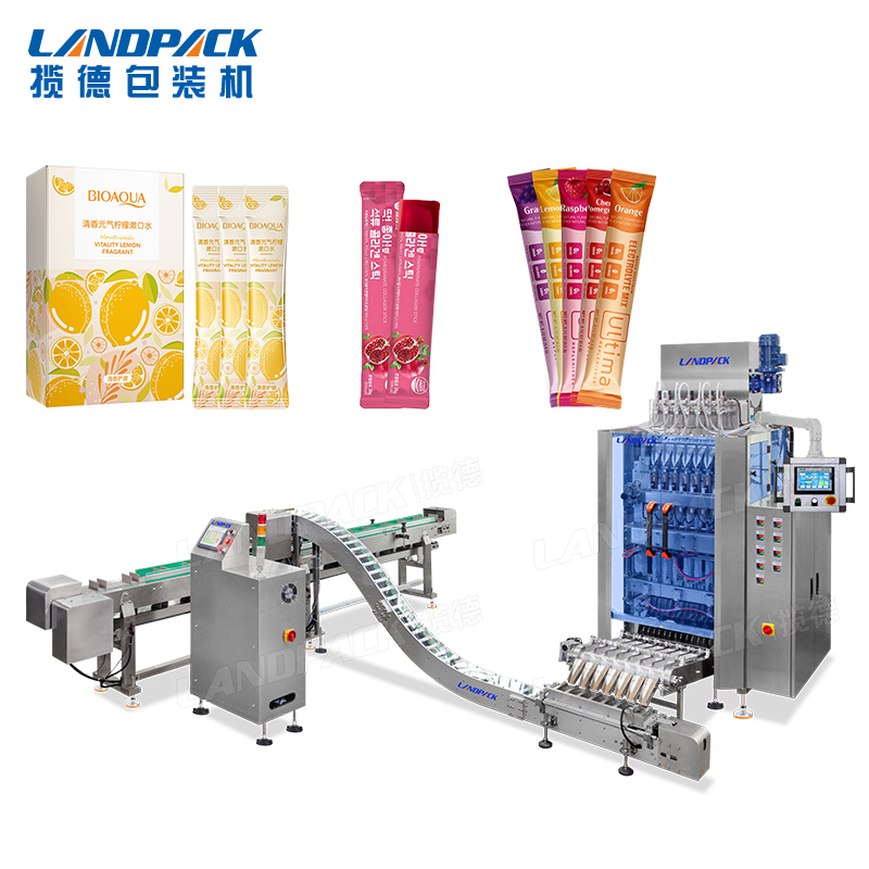 多列機自動裝盒線